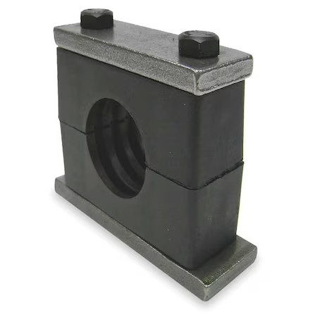 Behringer Sh41050-Pp Tube Clamp Kit, Pipe 3/4 In, Carbon Steel