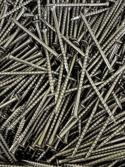 #10 x 3-1/2″ 304 Stainless Steel Star Drive Deck Screws – Qty: 1000