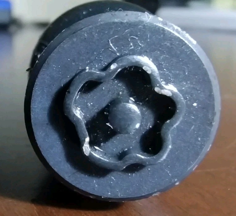 Channell Commercial Can Wrench With Type LA Slam Lock Star Flower Pattern Key