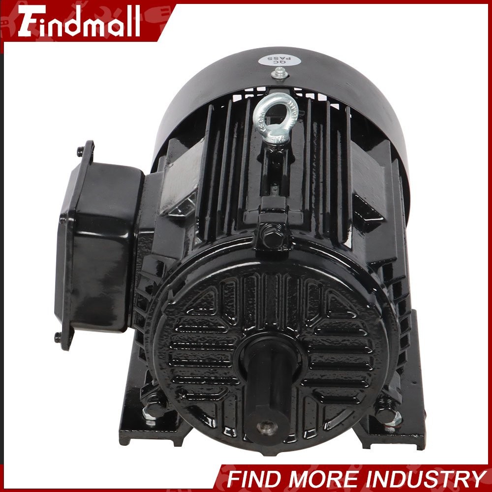 5 HP 3 Phase Electric Motor 1800 RPM 184T Frame TEFC 230/460 Volt Severe Duty