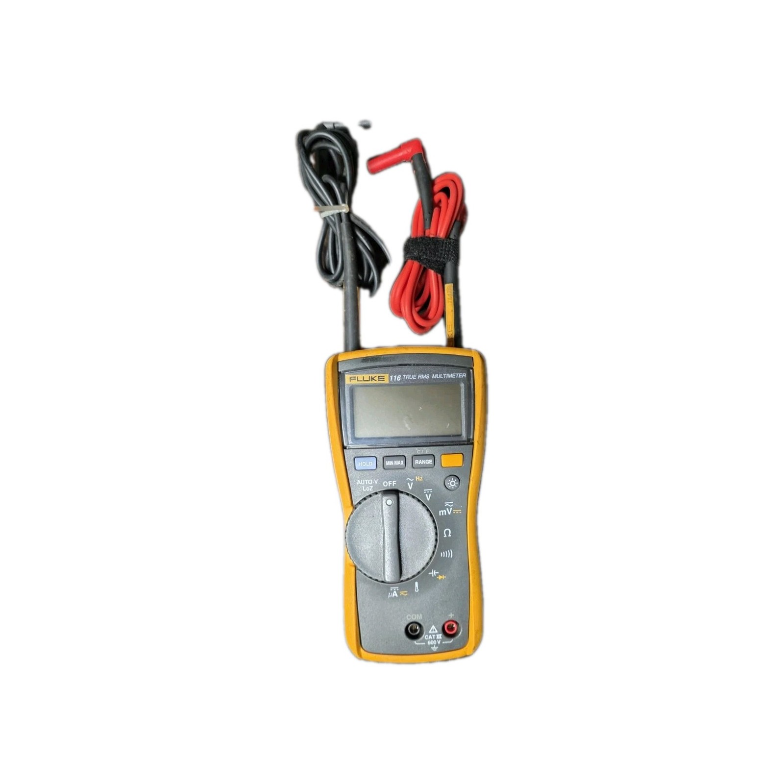 FLUKE 116 TRUE-RMS MULTIMETER with original leads good condition