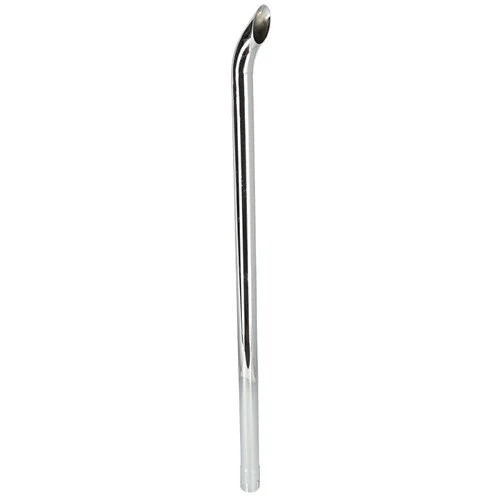 Exhaust Stack – 2″ x 48″ Curved Chrome