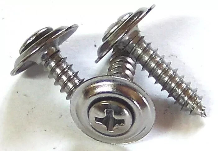 Auveco 2751 8 X 3/4″ Phillips Oval Head SEMS Tapping Screw Countersunk QTY 100