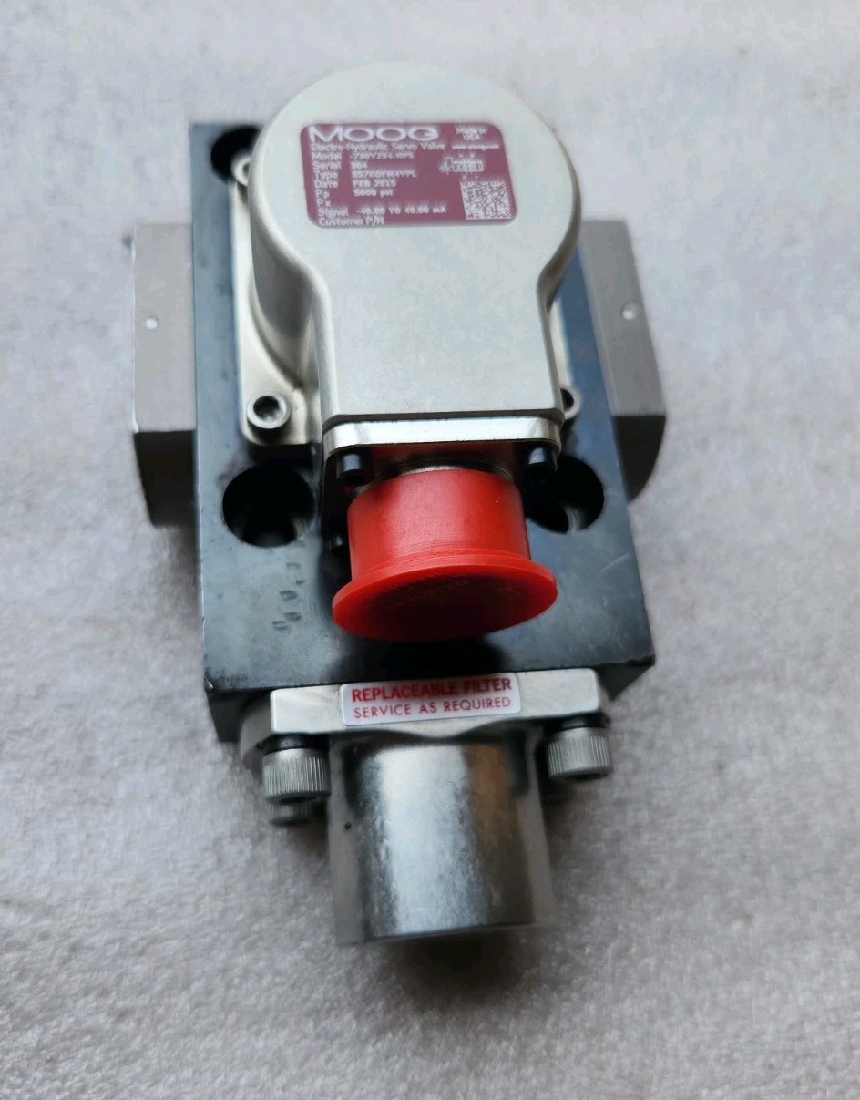 MOOG 730Y-234-HP5 SERVO VALVE, REBUILT, 1 PC