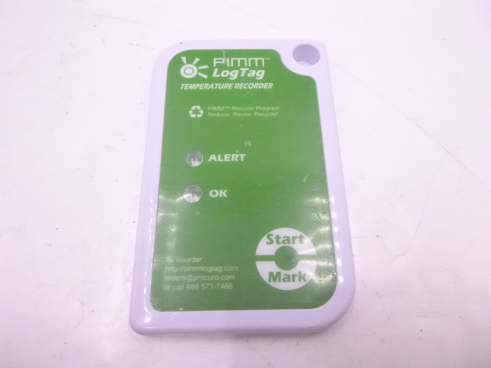 Pimm LogTag Temperature Data Recorder TRIX-8 85°C/185°F Max Temp Multi-Use