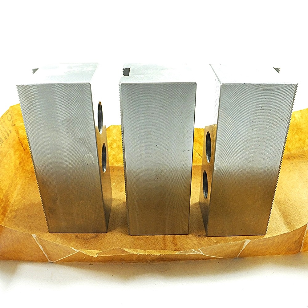 Kitagawa SB10A1 Power Chuck Flat Soft-Jaw for 10″ Chuck Set/3 Jaw Size 11x4x4 cm