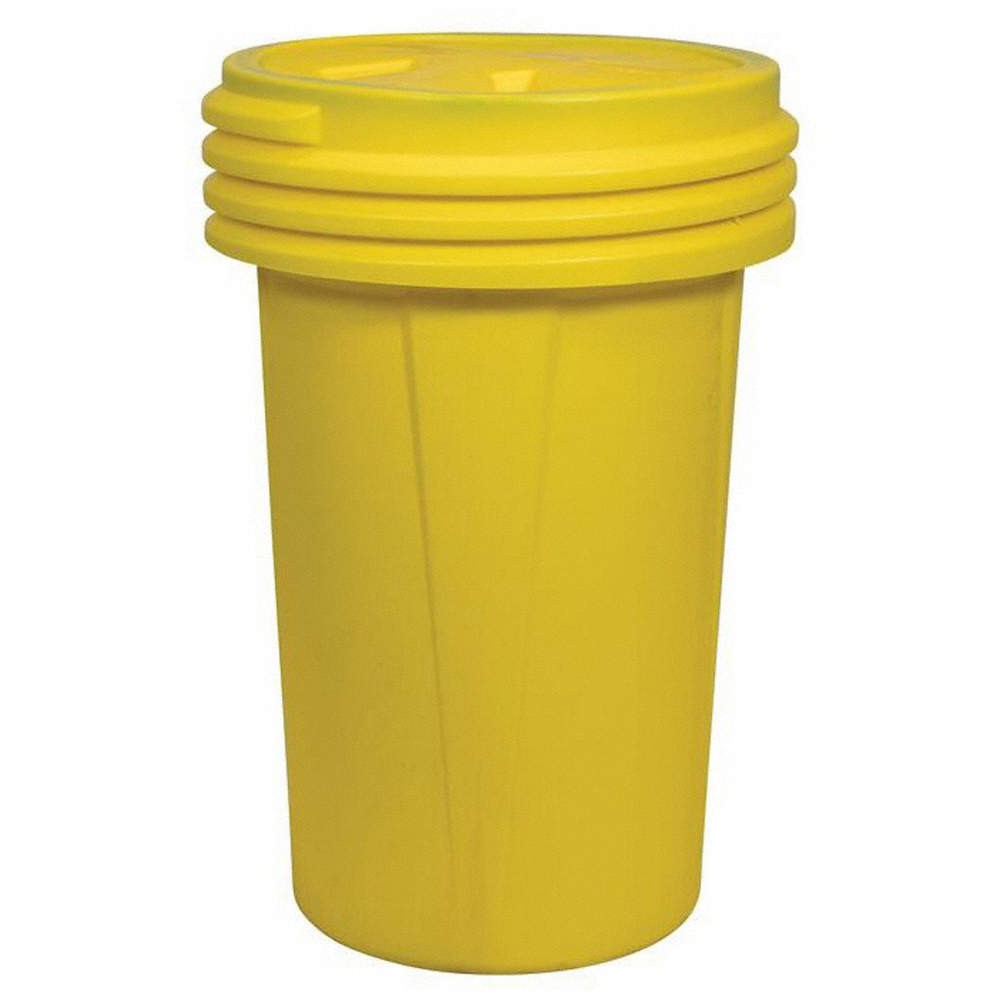 EAGLE 1657 Overpack Drum,Yellow,0.18in 20GY34