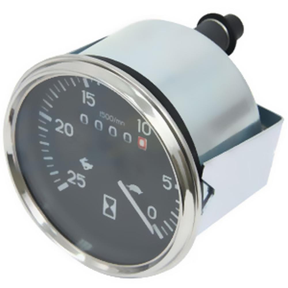 0 – 2500 RPM Universal Tractor Tachometer fits, Anti Clockwise Rotation