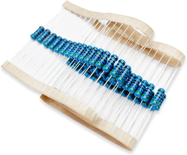 50 Pcs 1W 1 560 Ohm Metal Film Resistor Resistance DIY Project E Color: 50 pcs
