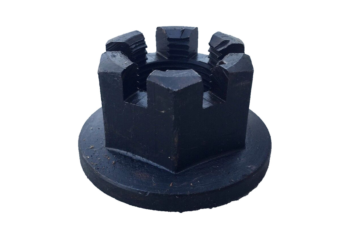 OEM 120050 1”-14 Thread Castle Nut for Rotary Cutter Gearbox (11-008)