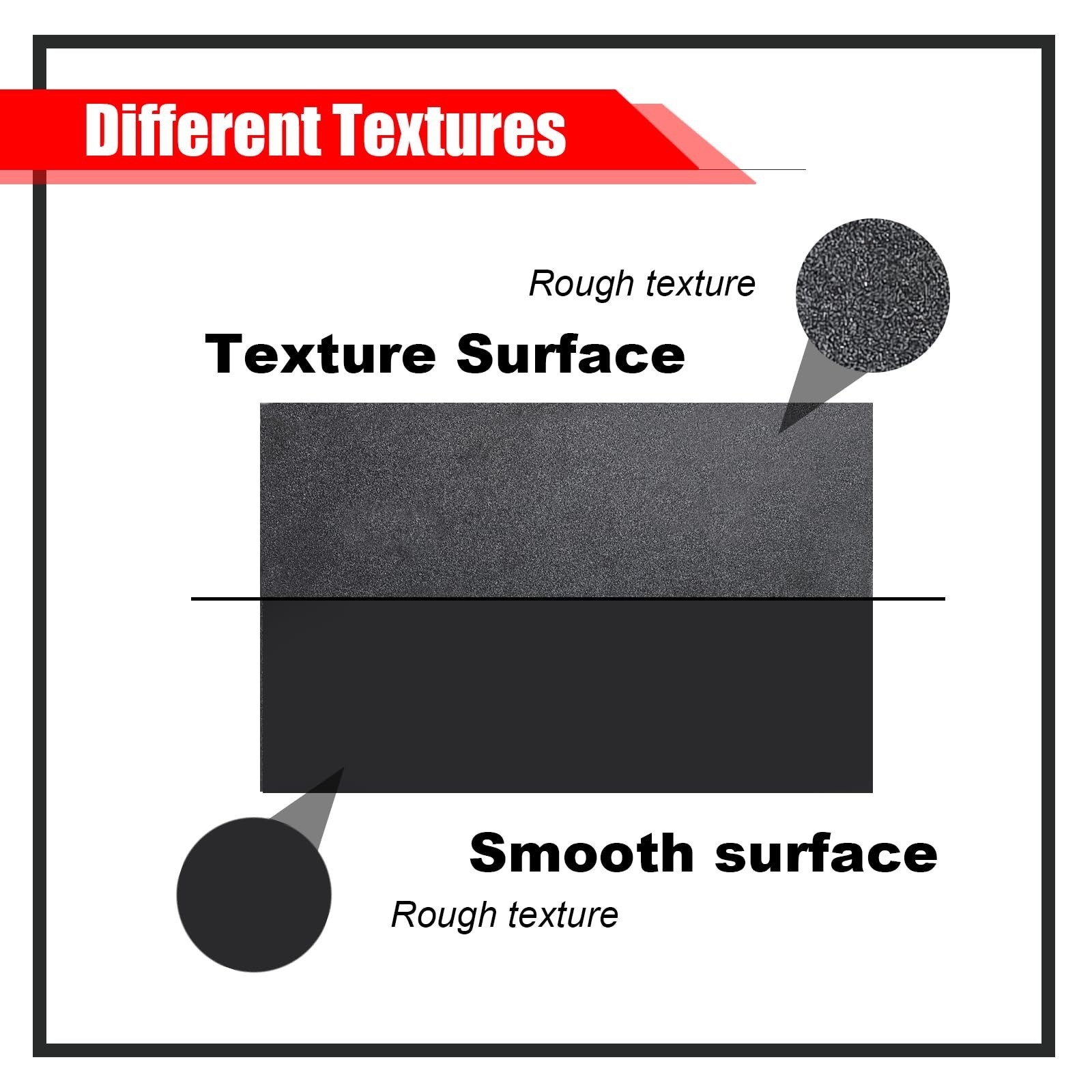 ABS Plastic Sheet 1/8 Inch Thick, 2 Pack 8″ x 12″ x 3mm Black Moldable Thermopla
