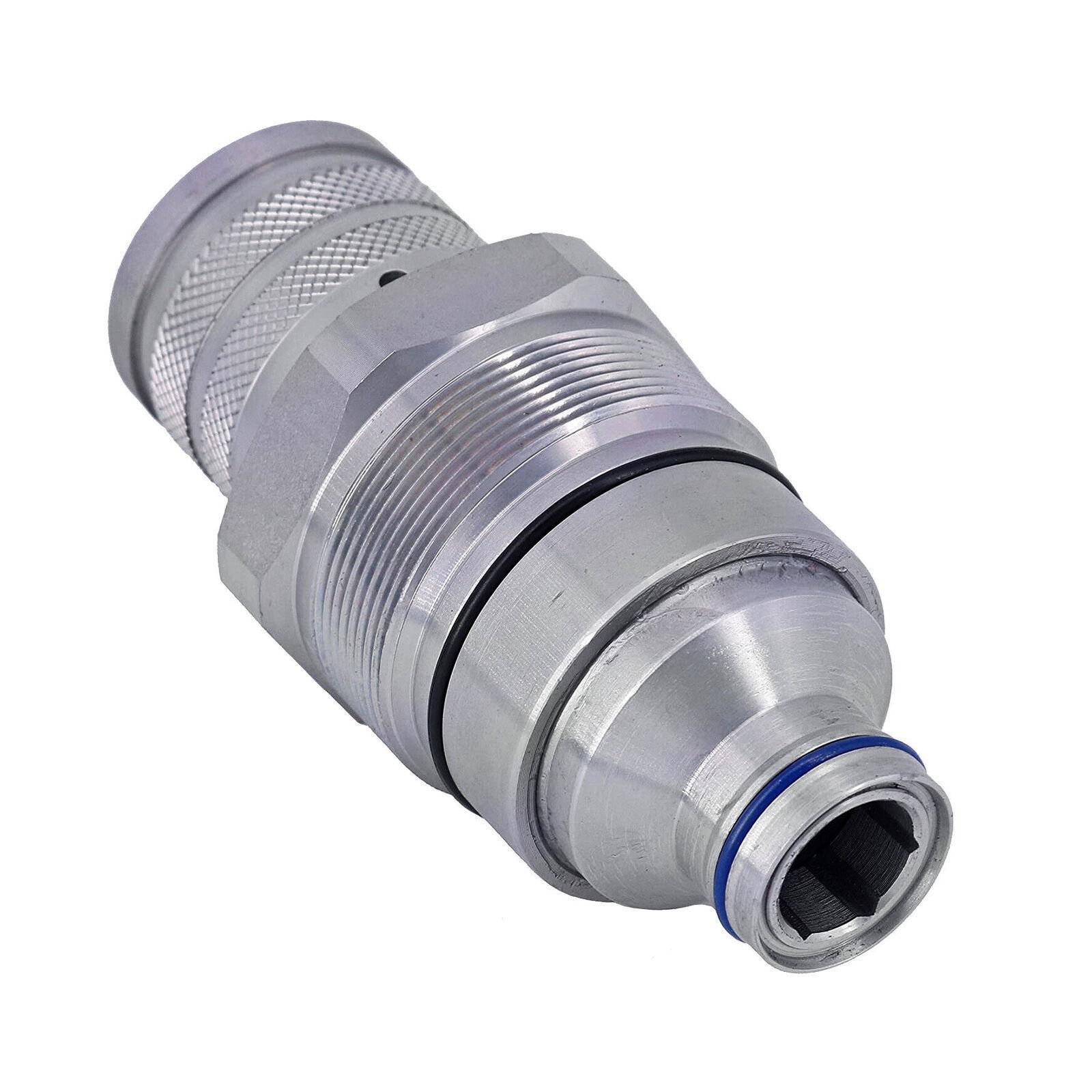 Male & Female Flat Face Coupler Kit AT406474 AT406475 For John Deere 320E 323E