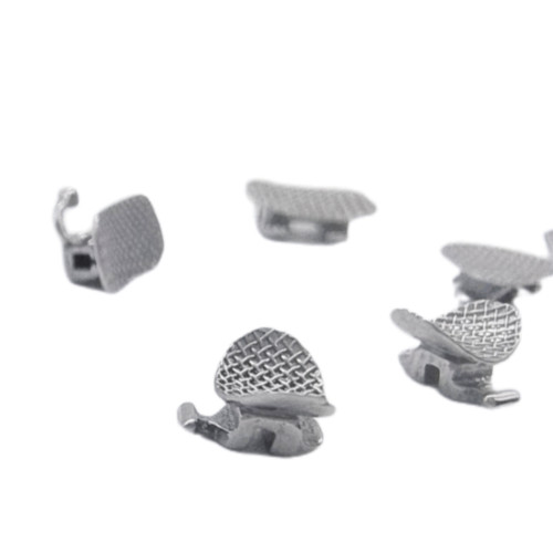 28pcs/set Dental Orthodontic Metal Lingual Brackets Brace Buccal Tubes
