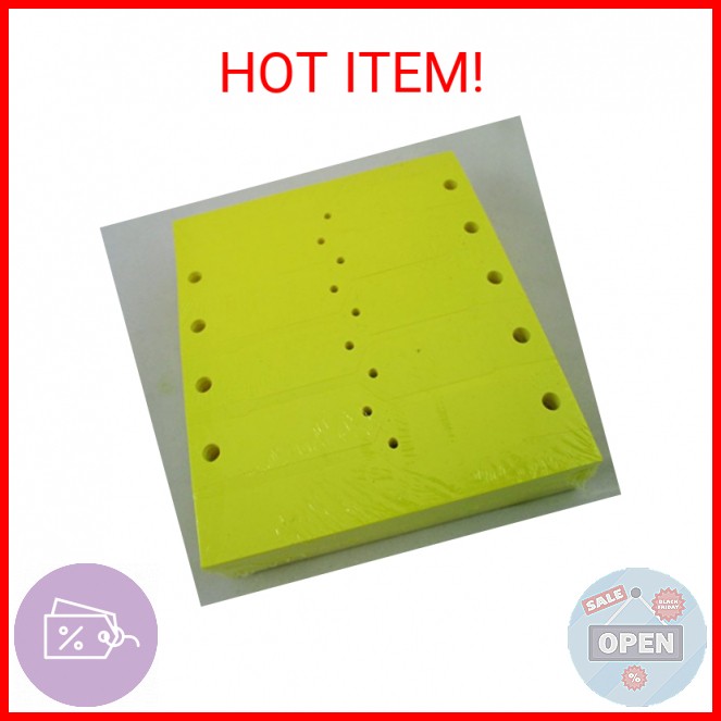 YELLOW Self-Locking Arrow Key Tags (1,000 per pack) Size 4 1/2″ X 3/4″ (YELLOW)