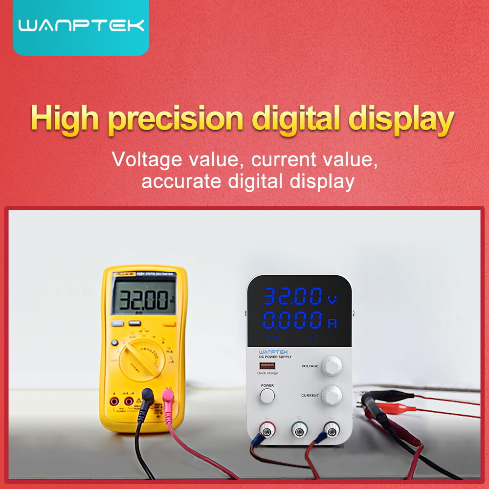 0~30V 60V 120V 160V 0~2A 3A 5A 10A Lab Adjustable DC Power Supply Bench switch