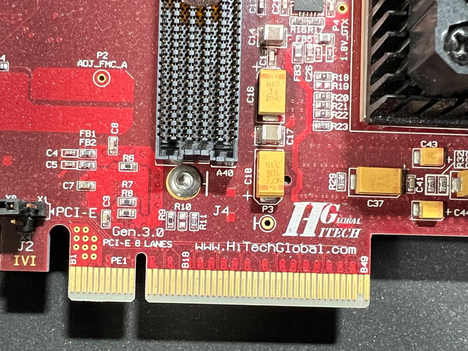 Laser Assembly, 0X54FB_100MHZ, HiTech Global PCI-E 8 Lane Gen 3.0 PCB, 167584