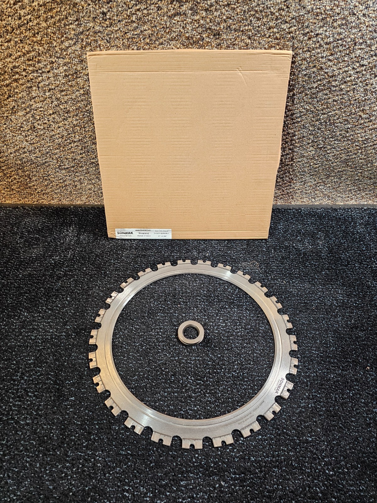Sonmak RSA20-17165-H 17″ x .165″ Turbo Ring Saw Blade – Fits Husqvarna