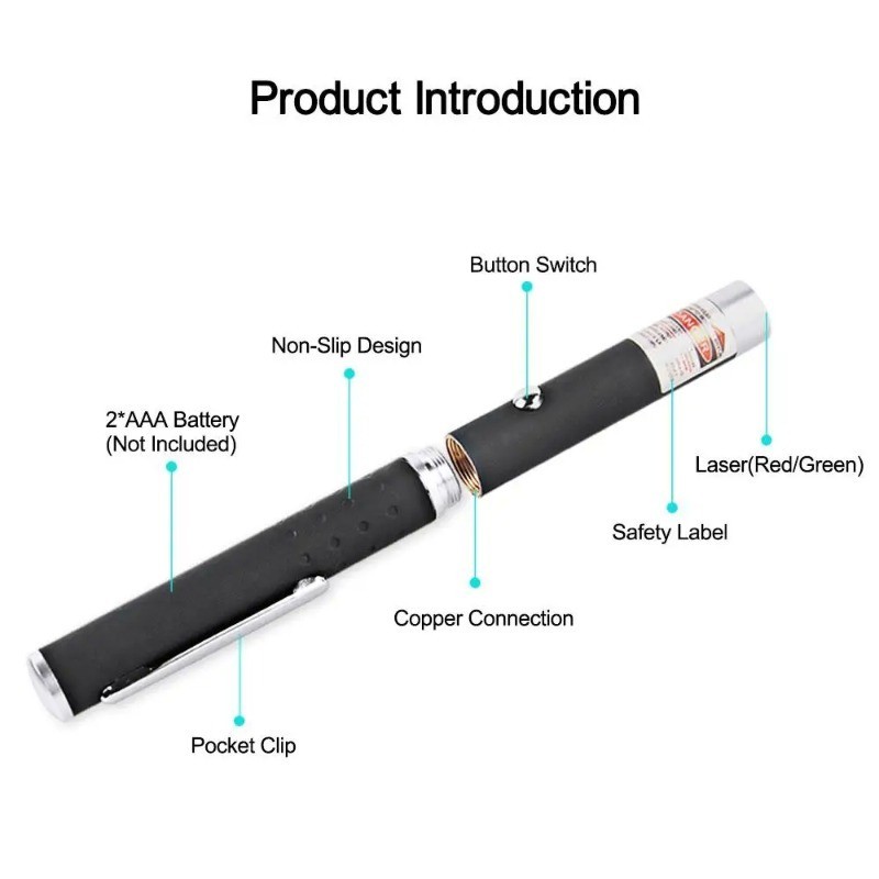 Compact Laser Pointer & Flashlight Combo – Perfect Cat Gift (Dual-Function)