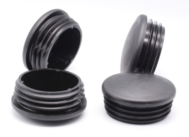 Round Pipe End Plugs for Steel Pipe Tubular Bumper Caps Various Sizes