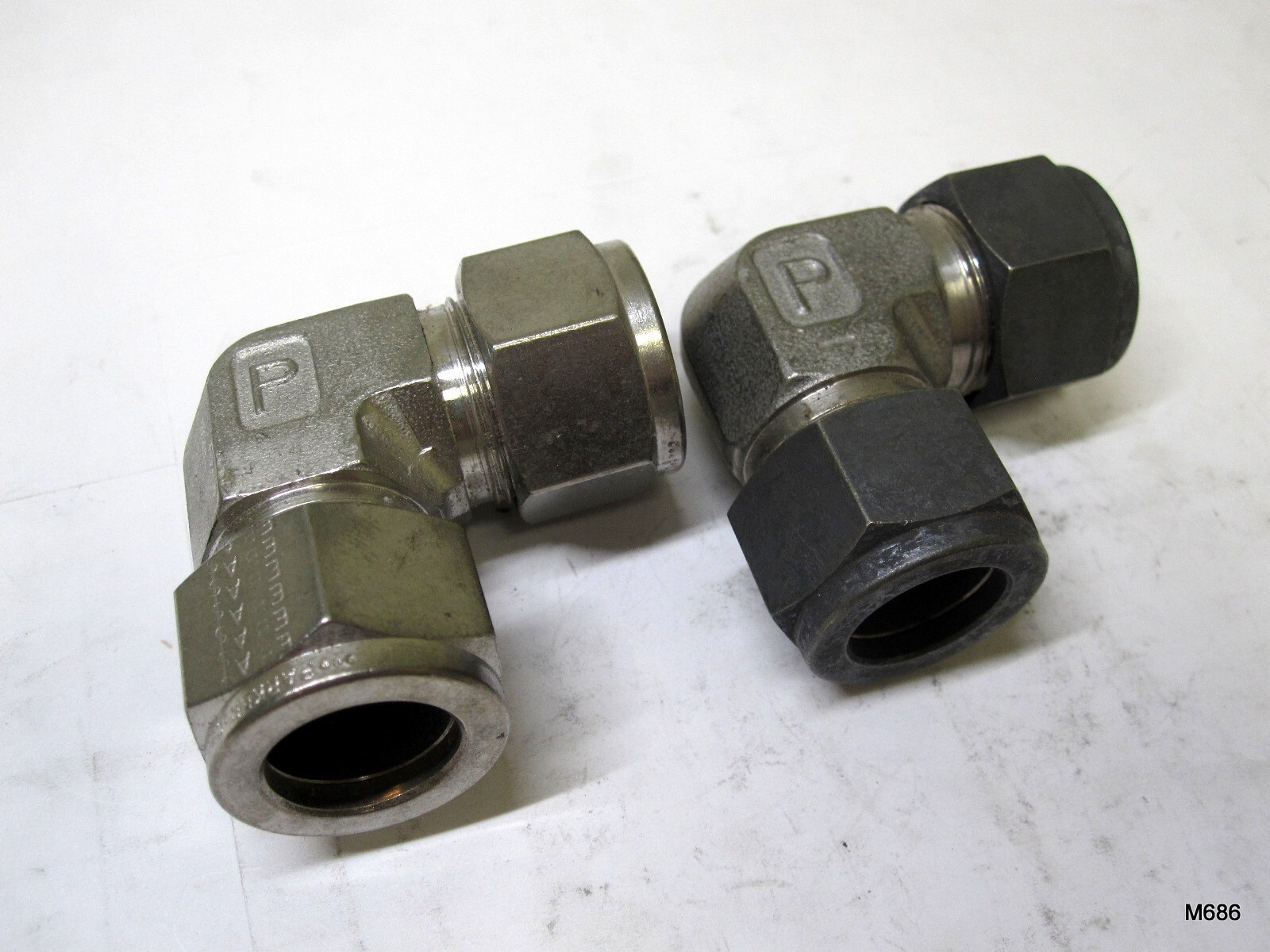 2-QTY Parker 1-CPI 1-A-Lok 5/8″ Union Elbow 10-10 EBZ-SS 10EE10-316