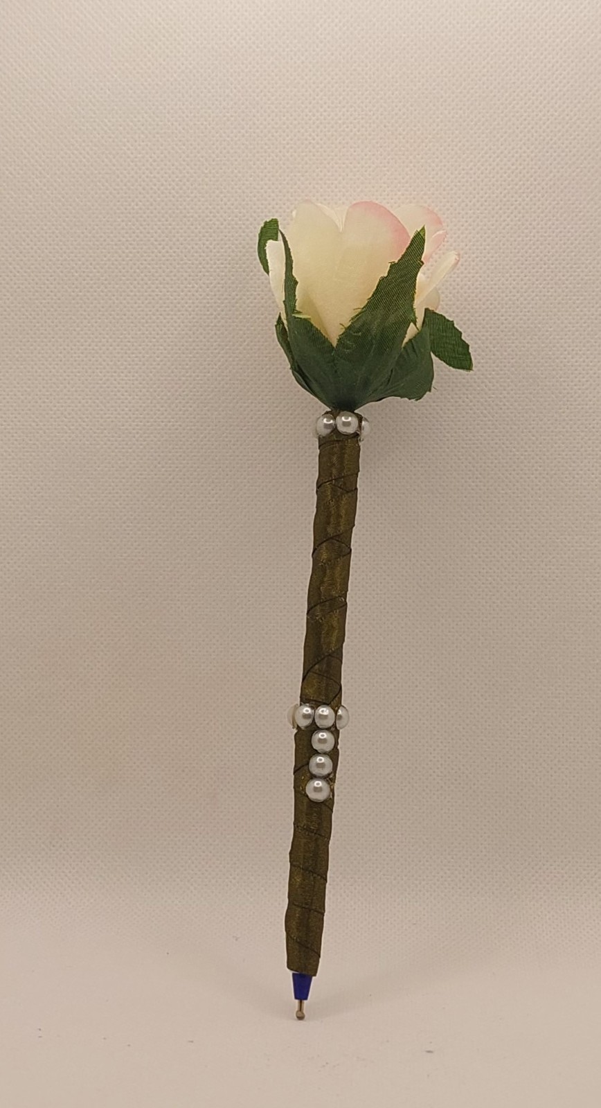 Pink &Green Rose Pen with Vertical Floral Journal by Punch Studio (J&P2) Set