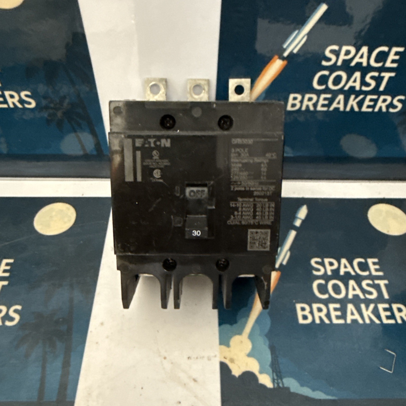 Eaton GHB3030 30 Amp 480/277V 3 Pole Breaker-Warranty (Ship Same Day)