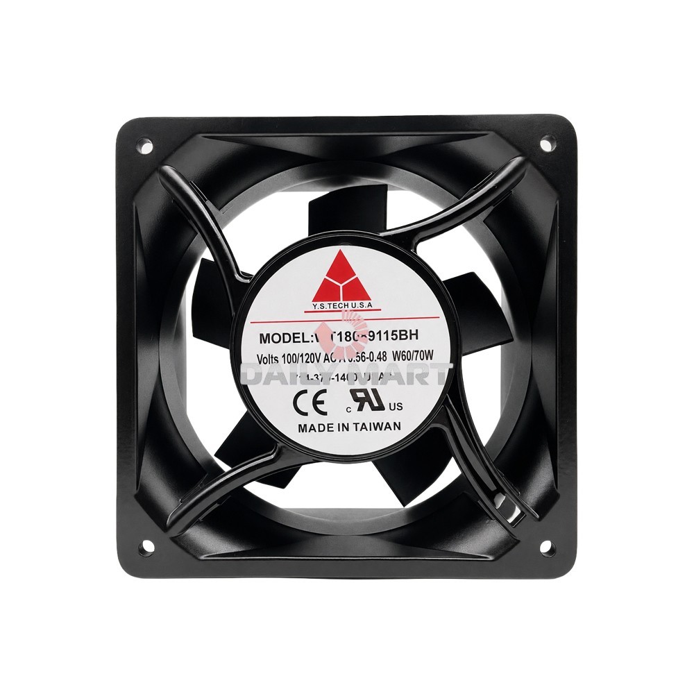 New In Box Y.S.TECH WT18089115BH Cooling Fan AC 100/120V