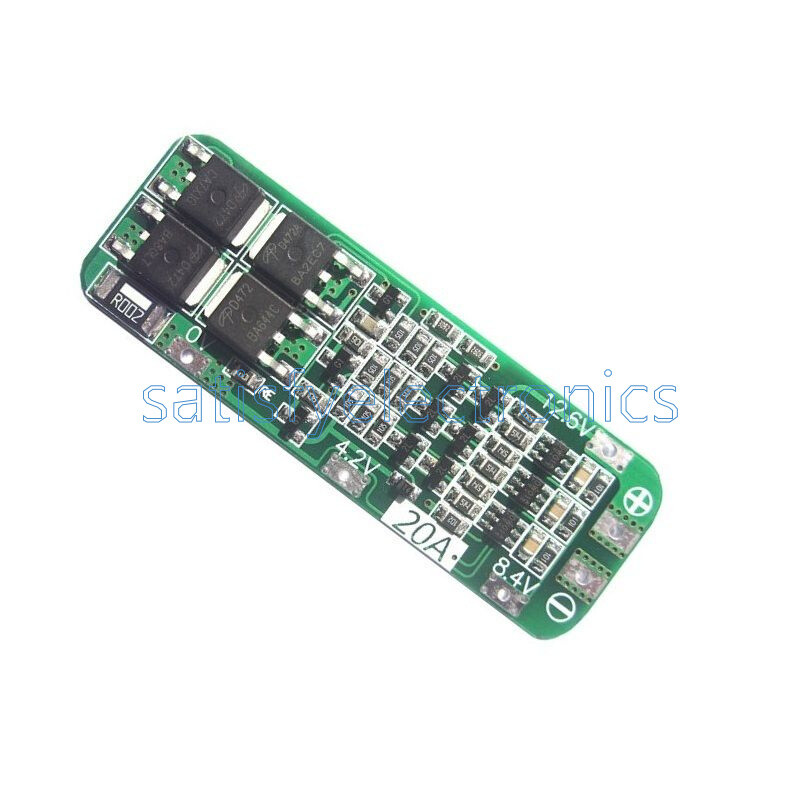 3S 20A 12.6V Cell Li-ion Lithium Battery 18650 Charger PCB BMS Protection Board