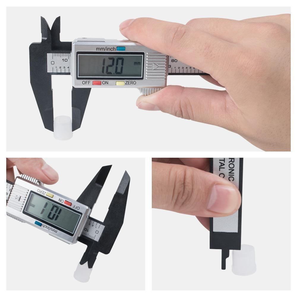 150mm Digital Caliper 6″ Micrometer LCD Gauge Vernier Electronic Measuring Ruler