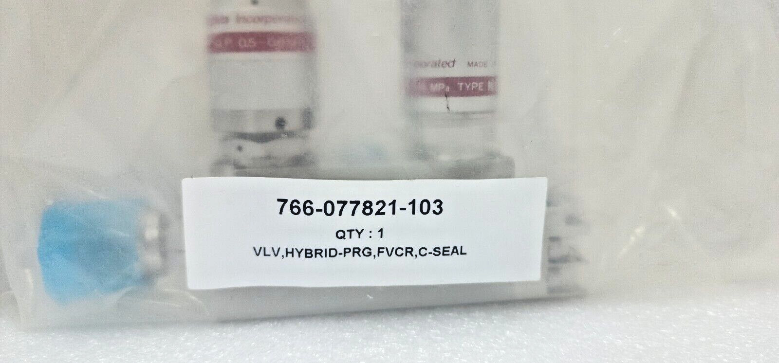 Fujikin 0.5~0.6 Mpa Type N.C, Lam 766-077821-103 Rev B Valve,Unused,Jp+97092