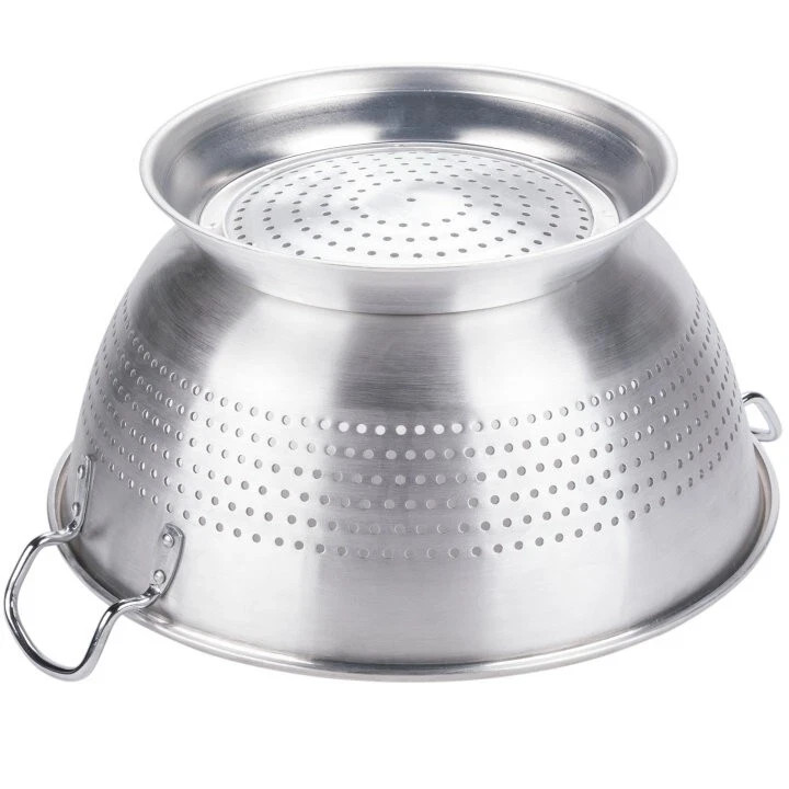 Vollrath 68350 Heavy Duty Aluminum Colander 16 Qt New Free Shipping