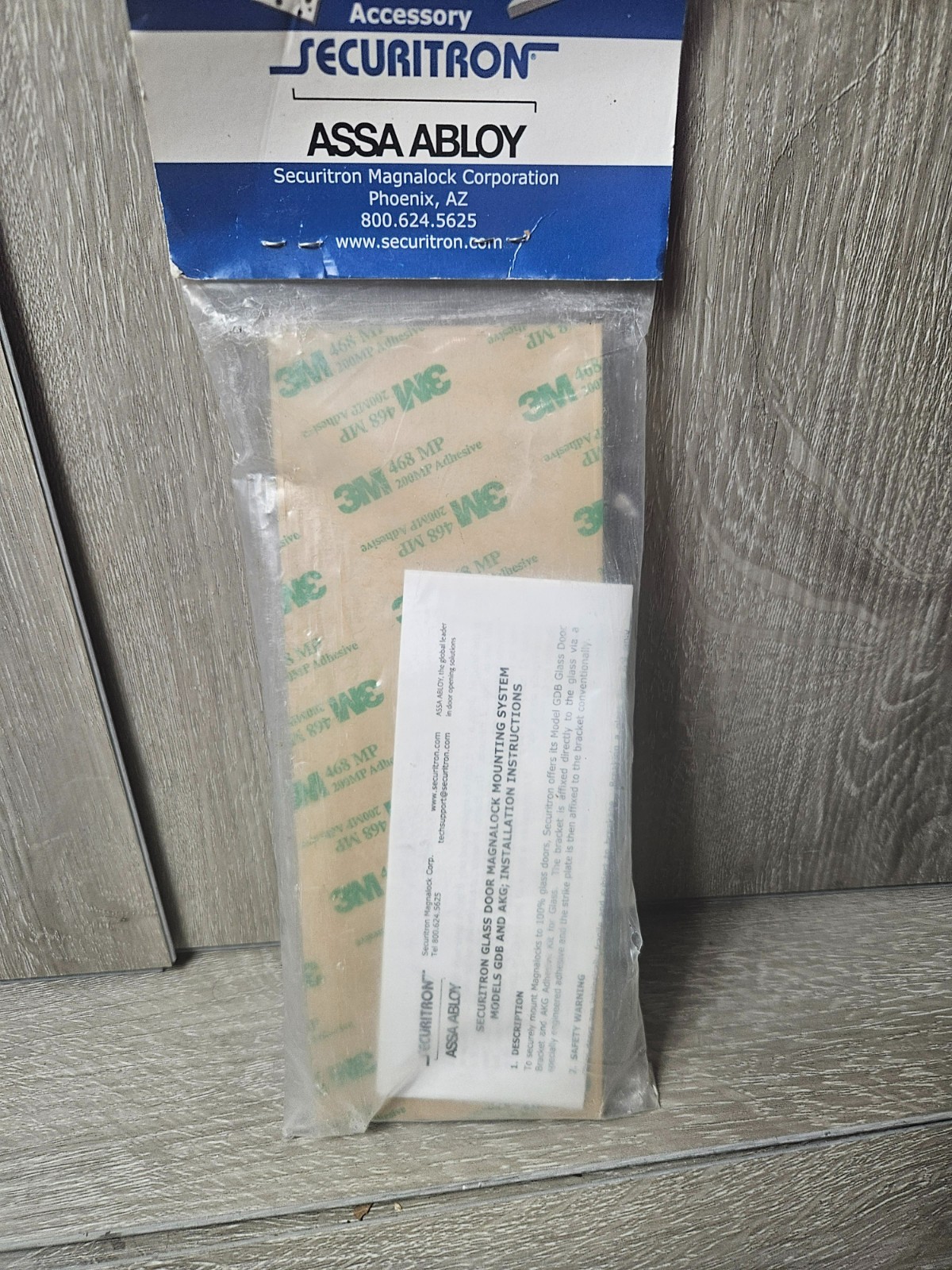 Securitron Assa Abloy GDB – Glass Door Bracket