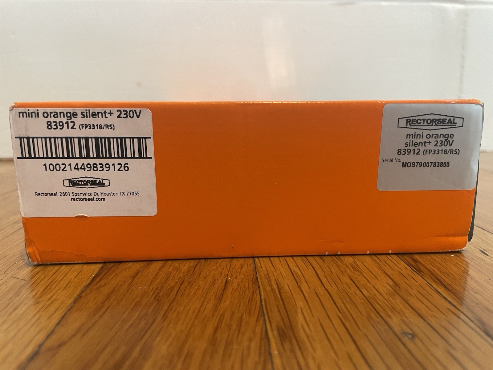 Aspen Pumps Silent+ Mini Orange Condensate Pump Kit, Variable Speed, 230V