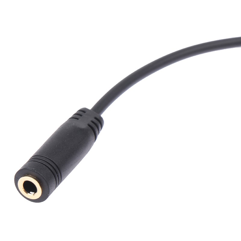 2 Pin K1 To 3.5MM Female Audio Earphone Transfer Cable For TYT For UV5R 888S