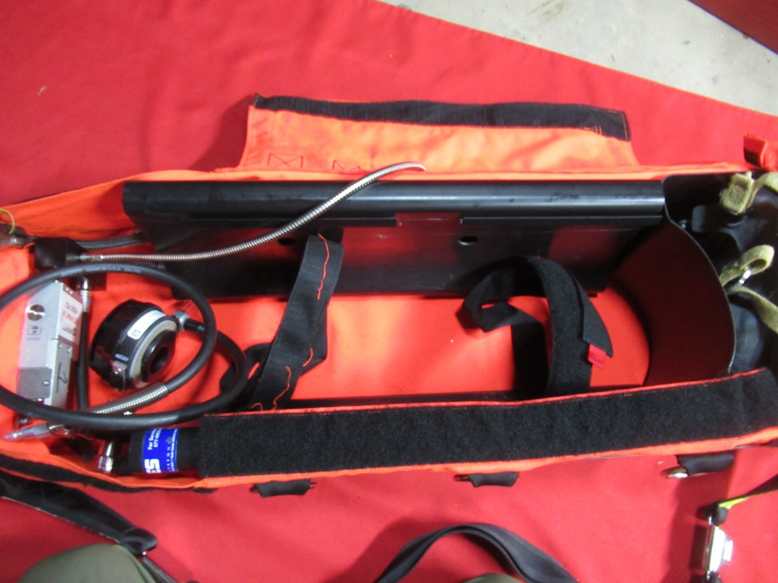 Scott RIT PAK III 4500 psi BAG COMPLETE WITH MASK REGULATOR HOSES EMT EMS RESCUE