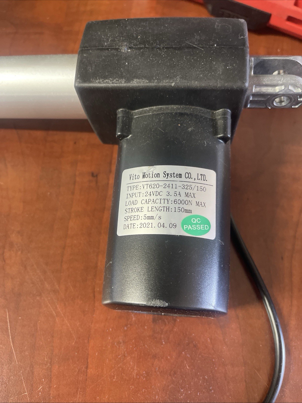 Progressive Automations Electric Linear Actuator Type VT620-2411-325/150