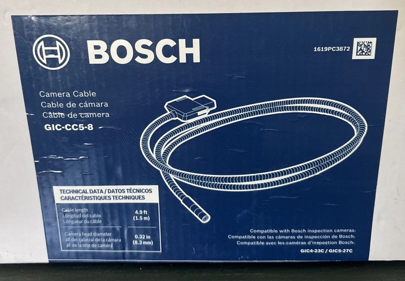 Bosch Camera Cable GIC-CC5-8 Cable Length 4.9 Ft NOB