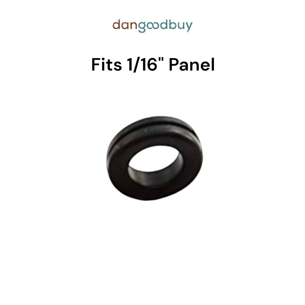 Rubber Grommet to fit 3/4″ Hole 1/16″ Thick Panel – 9/16″ Inner Diameter
