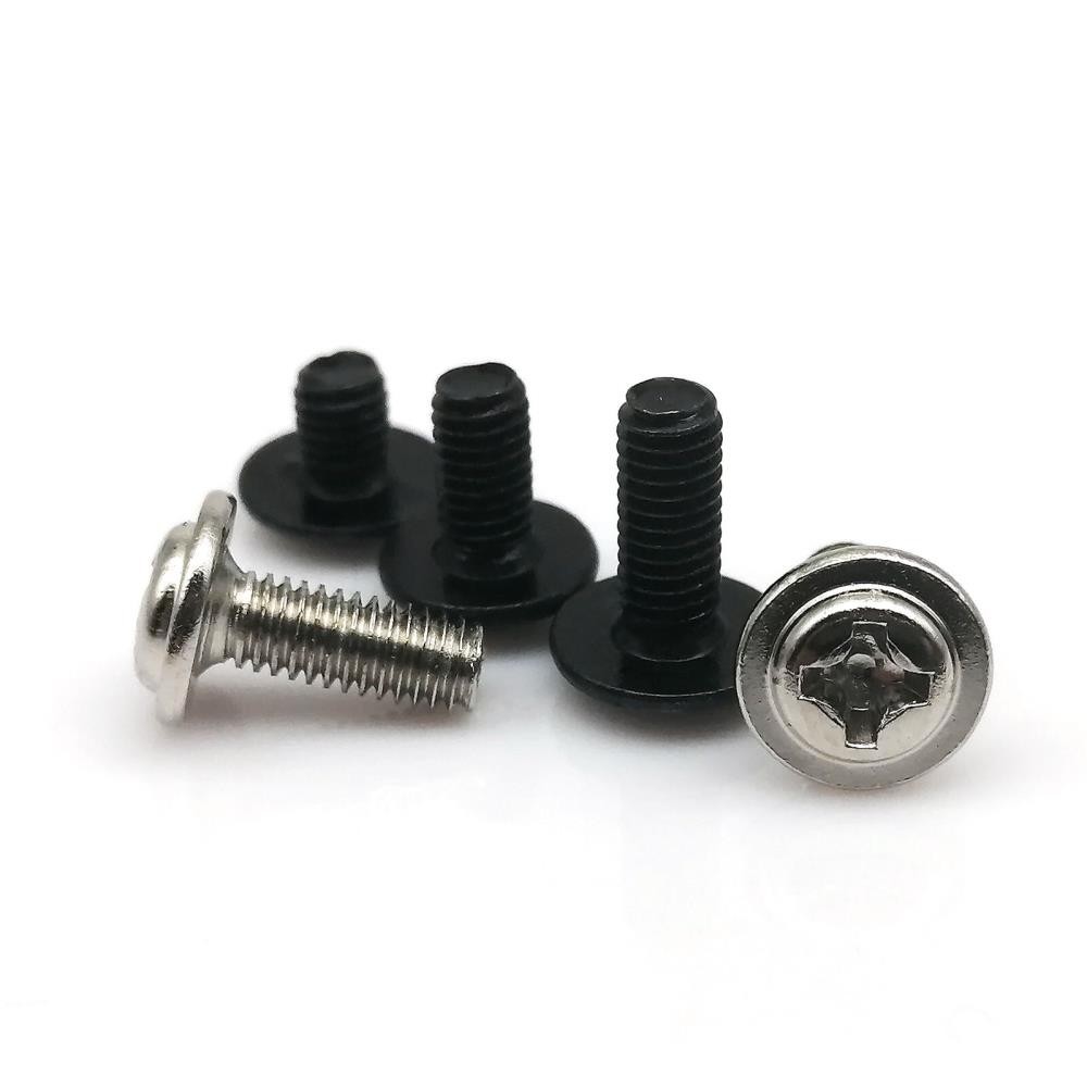 25-100Pcs M3 Phillips Round Washer Head Carbon Steel 1 Set U ノ