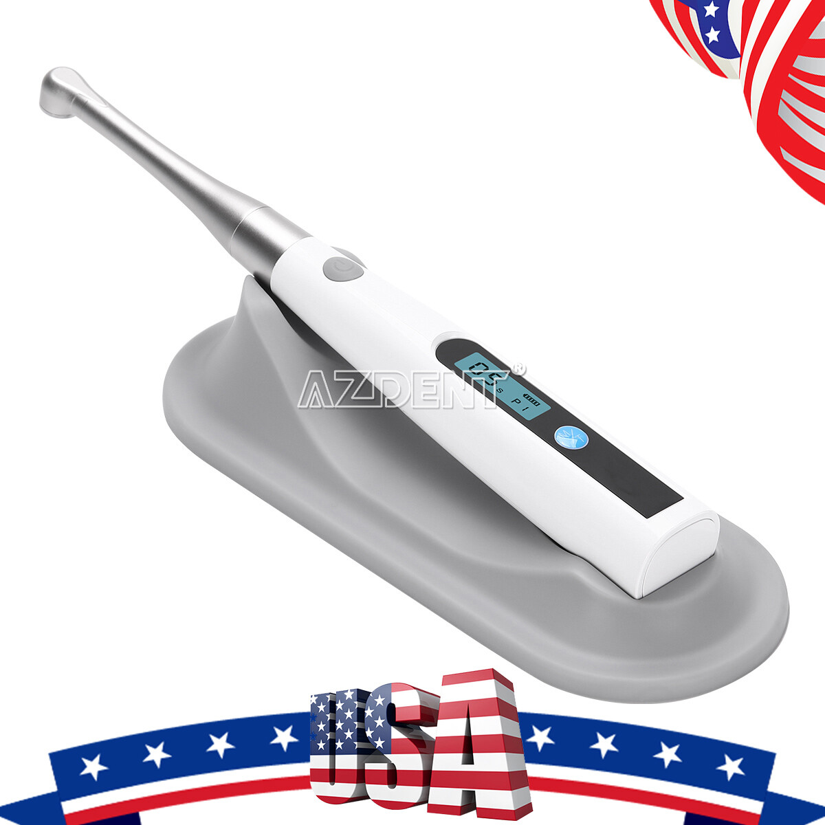 Dental LED Curing Light Lamp 1 Second Cure 1400mw/cm²/Cement Lining Luting Glue