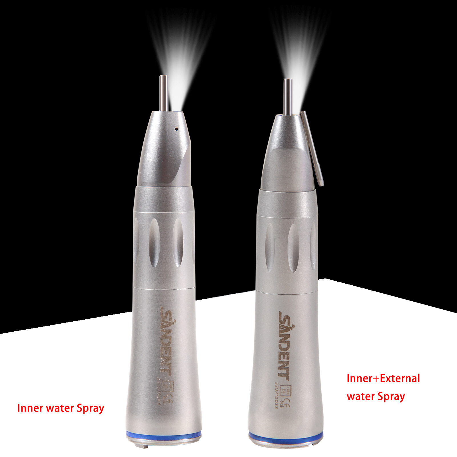 Dental Straight Surgical Handpiece Low Speed Nose Cone Fiber Optic Fit KaV/ Y