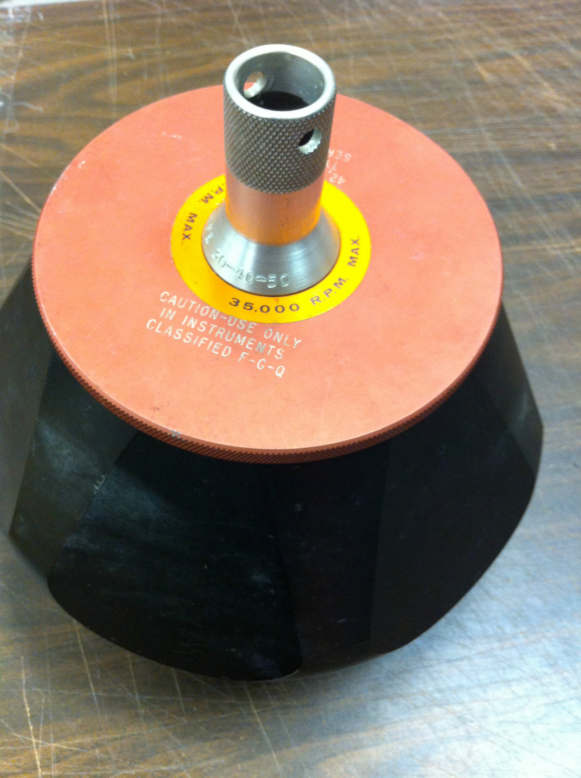 Beckman 42000 RPM Type 42 Fixed Angle Centrifuge Rotor 30-40-50