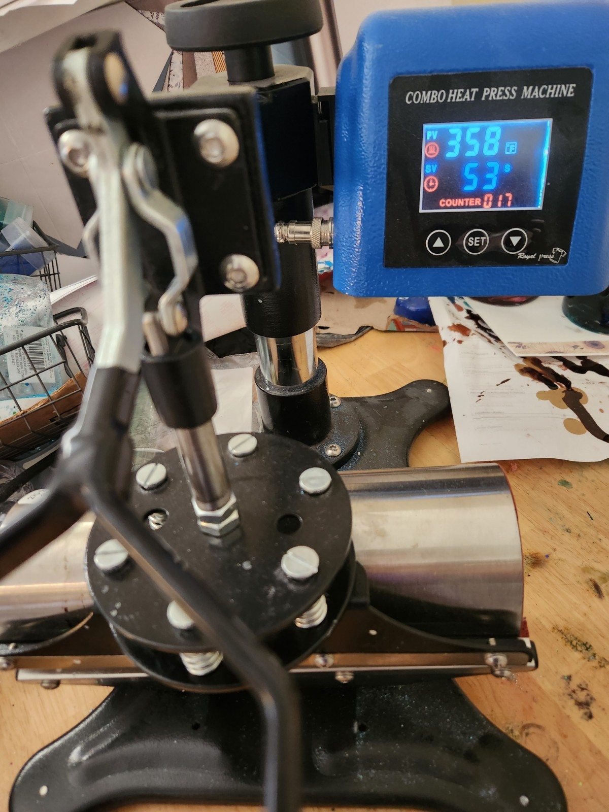 Heat Press Machine Sublimation Transfer Printer DIY, and Cricut 2 & Cricut Joy,