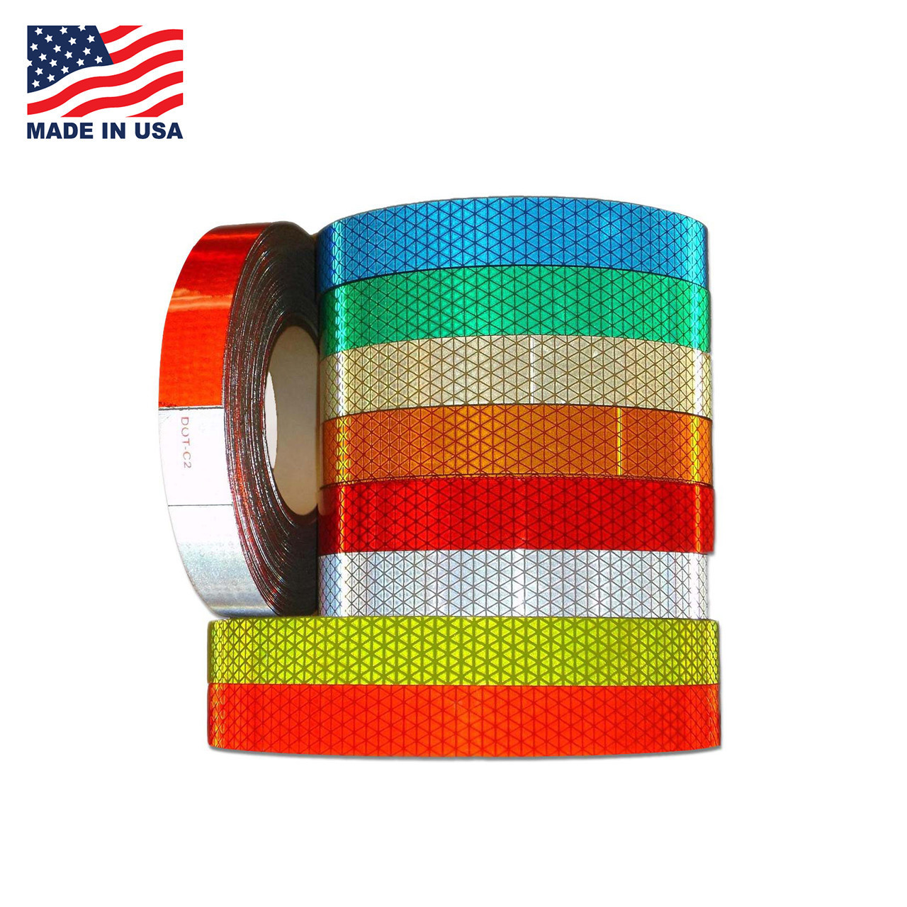 DOT Reflexite Conspicuity Solid Colors – V92 Reflective Tape (V92DB)