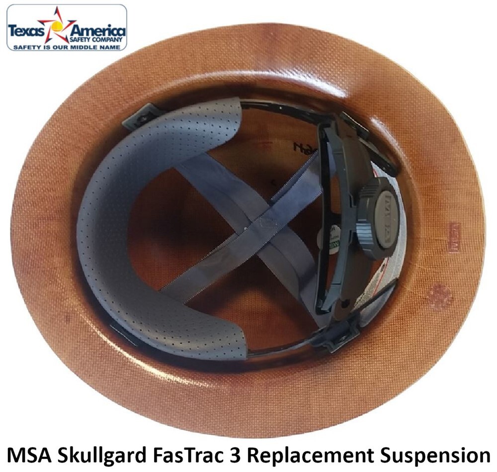 MSA Skullgard Fastrac III Replacement Suspension – Ratchet Suspension