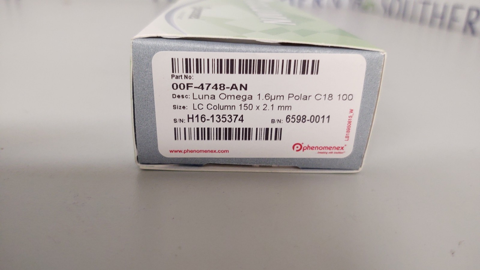Phenomenex Luna Omega 1.6µm Polar C18 150×2.1mm 00F-4748-AN