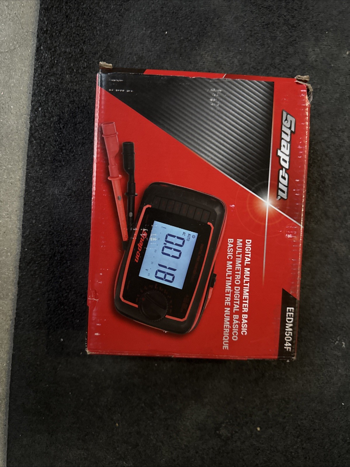 For Snap-on New EEDM504F Digital Multimeter Basic