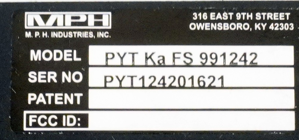 MPH Python III 3 Ka FS Band Police Radar w/Dual Antennas/Remote/Cables 991242 C