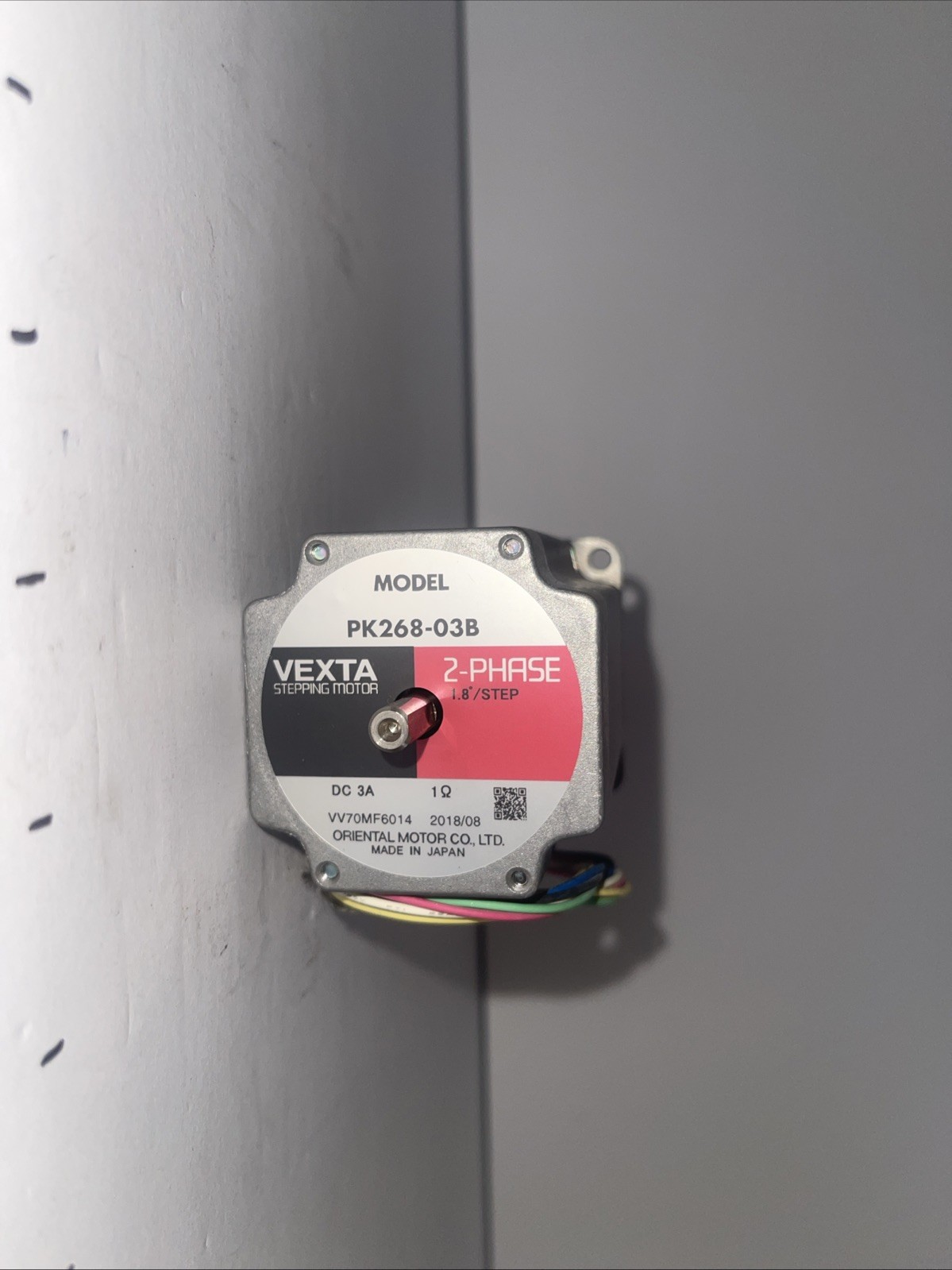 Oriental Motor Vexta Stepping Motor Model PK268-03B 2-Phase