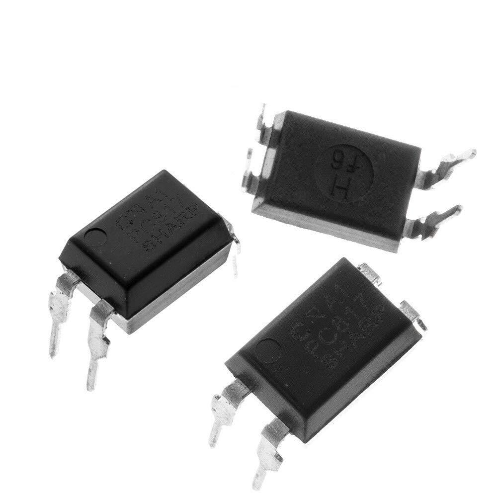 100pcs PC817 EL817C LTV817 PC817-1 80V 20mA OPTOCOUPLER Phototransistor DIP-4